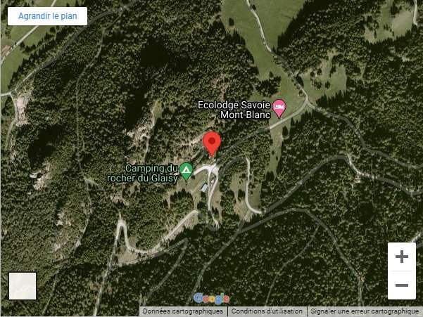 Google map localisation site escalade notre dame du pré